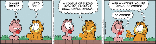 Komiksy garfield - komiks z dnia 10/05/2019