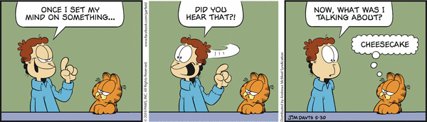 Komiksy garfield - komiks z dnia 30/05/2019
