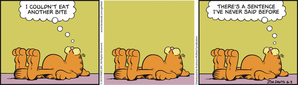 Komiksy garfield - komiks z dnia 03/06/2019