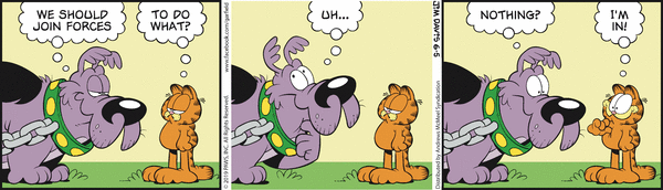 Komiksy garfield - komiks z dnia 05/06/2019
