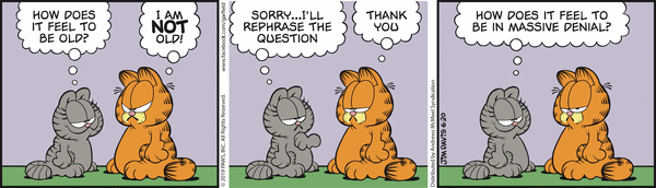 Komiksy garfield - komiks z dnia 20/06/2019