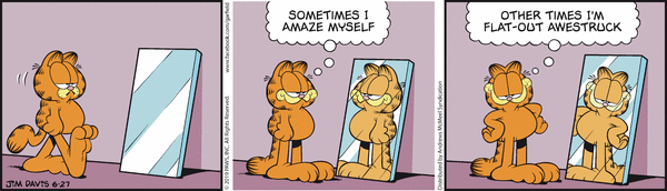 Komiksy garfield - komiks z dnia 27/06/2019