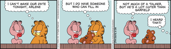 Komiksy garfield - komiks z dnia 28/06/2019
