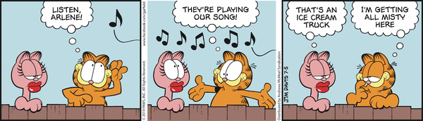 Komiksy garfield - komiks z dnia 05/07/2019