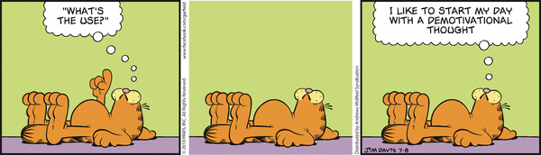 Komiksy garfield - komiks z dnia 08/07/2019