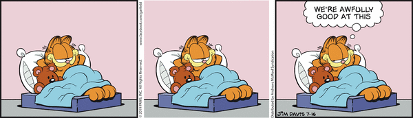 Komiksy garfield - komiks z dnia 16/07/2019