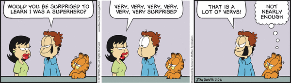Komiksy garfield - komiks z dnia 26/07/2019