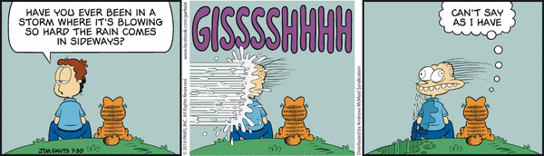 Komiksy garfield - komiks z dnia 30/07/2019