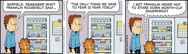 Komiksy garfield - komiks z dnia 13/08/2019