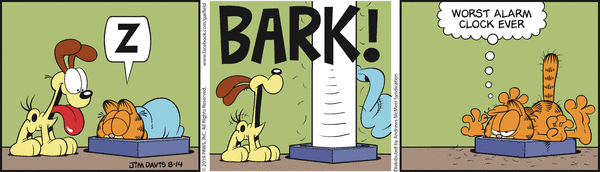 Komiksy garfield - komiks z dnia 14/08/2019