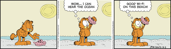 Komiksy garfield - komiks z dnia 03/09/2019