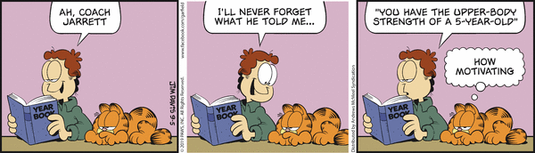 Komiksy garfield - komiks z dnia 05/09/2019