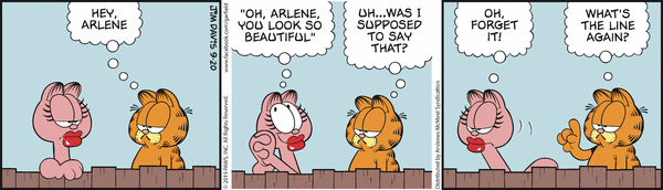 Komiksy garfield - komiks z dnia 20/09/2019
