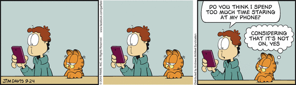 Komiksy garfield - komiks z dnia 24/09/2019