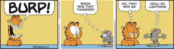 Komiksy garfield - komiks z dnia 03/10/2019