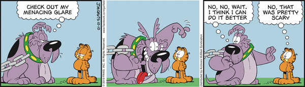 Komiksy garfield - komiks z dnia 10/10/2019