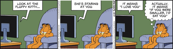 Komiksy garfield - komiks z dnia 17/10/2019
