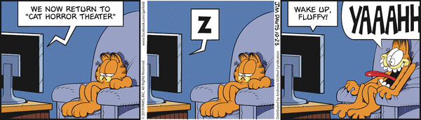 Komiksy garfield - komiks z dnia 23/10/2019