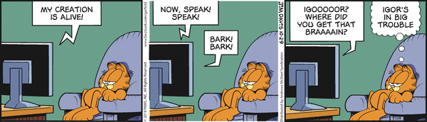 Komiksy garfield - komiks z dnia 29/10/2019