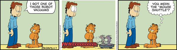 Komiksy garfield - komiks z dnia 07/11/2019