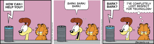 Komiksy garfield - komiks z dnia 13/11/2019