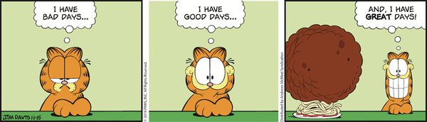 Komiksy garfield - komiks z dnia 15/11/2019