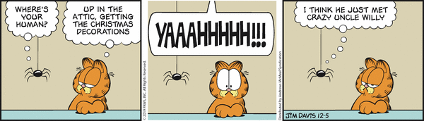 Komiksy garfield - komiks z dnia 05/12/2019