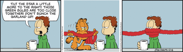 Komiksy garfield - komiks z dnia 06/12/2019