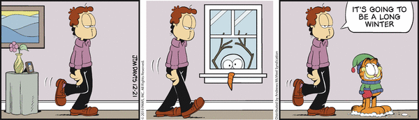 Komiksy garfield - komiks z dnia 21/12/2019