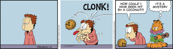 Komiksy garfield - komiks z dnia 09/01/2020