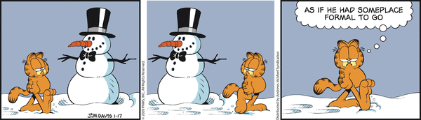 Komiksy garfield - komiks z dnia 17/01/2020