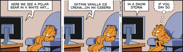 Komiksy garfield - komiks z dnia 20/01/2020