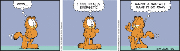 Komiksy garfield - komiks z dnia 27/01/2020