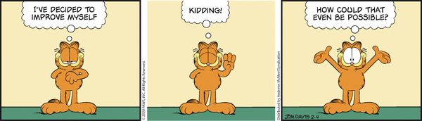 Komiksy garfield - komiks z dnia 04/02/2020