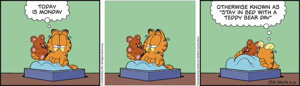 Komiksy garfield - komiks z dnia 10/02/2020