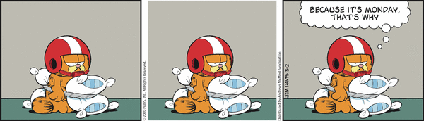 Komiksy garfield - komiks z dnia 02/03/2020
