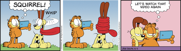 Komiksy garfield - komiks z dnia 04/03/2020