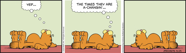 Komiksy garfield - komiks z dnia 23/03/2020