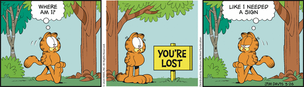 Komiksy garfield - komiks z dnia 26/03/2020