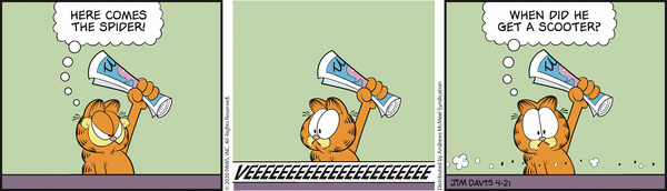 Komiksy garfield - komiks z dnia 21/04/2020