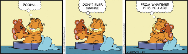 Komiksy garfield - komiks z dnia 24/04/2020