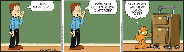 Komiksy garfield - komiks z dnia 30/04/2020