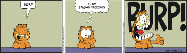 Komiksy garfield - komiks z dnia 04/05/2020