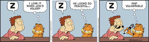 Komiksy garfield - komiks z dnia 05/05/2020