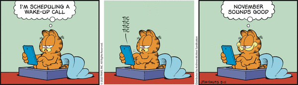 Komiksy garfield - komiks z dnia 11/05/2020