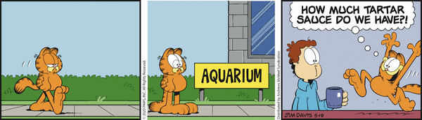 Komiksy garfield - komiks z dnia 19/05/2020