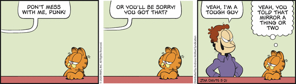 Komiksy garfield - komiks z dnia 21/05/2020