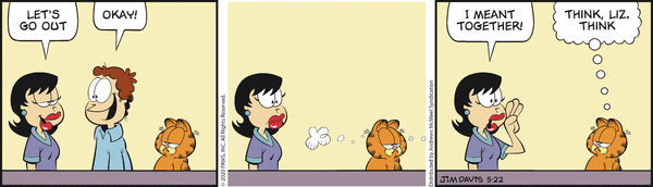 Komiksy garfield - komiks z dnia 22/05/2020