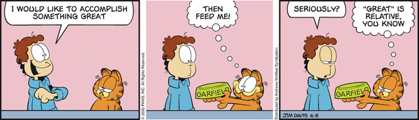 Komiksy garfield - komiks z dnia 08/06/2020