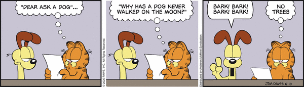 Komiksy garfield - komiks z dnia 10/06/2020